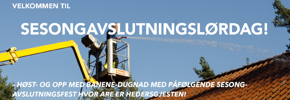 Sesongavslutningslørdag for 2021-sesongen!